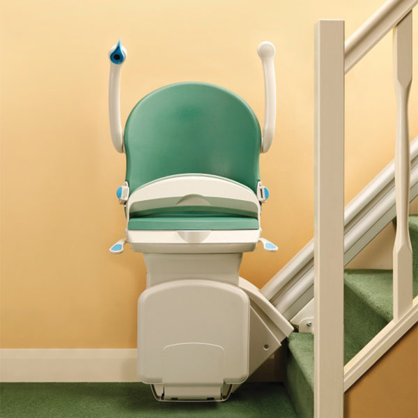 1000 stair lift folded up handicare 600x600