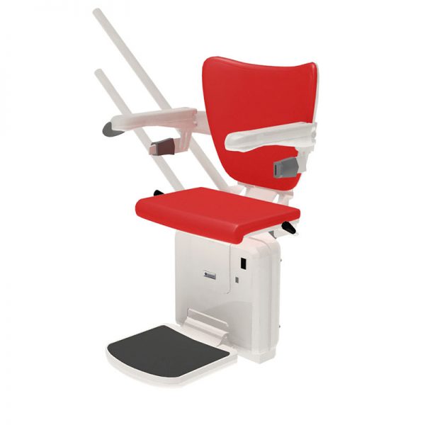 2000 stair lift style seat cherry red handicare