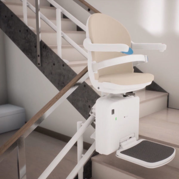 2000 curved stairlift video